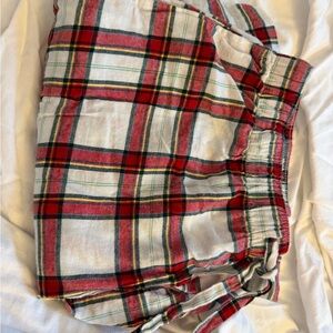 Auden Red and White Plaid Sleepwear